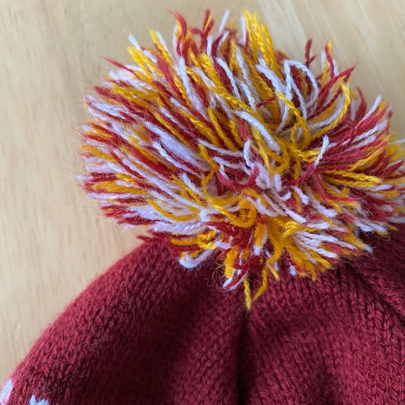 47 Washington Redskins Tassel Knit Hat w/ Pom - Picture 8 of 8